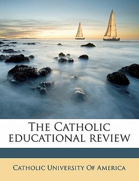portada the catholic educational review volume 20 (in English)