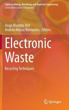 portada Electronic Waste: Recycling Techniques (en Inglés)