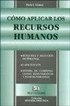 portada Como Aplicar Los Recursos Humanos (in Spanish)