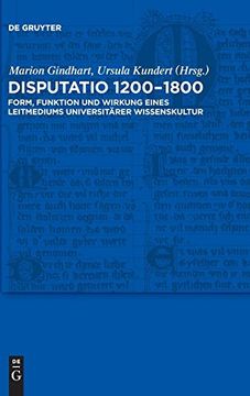 portada Disputatio 1200-1800 (en Alemán)
