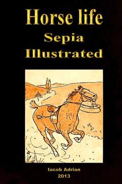 portada Horse life Sepia Illustrated (en Inglés)