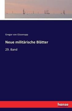 portada Neue militärische Blätter