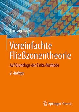 portada Vereinfachte Flieã Zonentheorie: Auf Grundlage der Zarka-Methode [Soft Cover ] (in German)