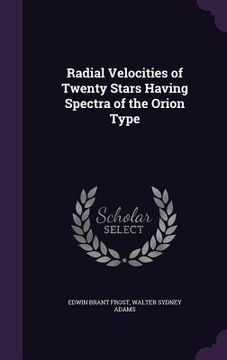 portada Radial Velocities of Twenty Stars Having Spectra of the Orion Type (en Inglés)