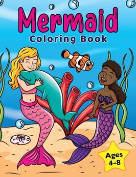 portada Mermaid Coloring Book: For Kids Ages 4-8