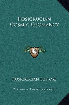 portada rosicrucian cosmic geomancy (en Inglés)