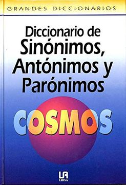 portada Diccionario de Sinonimos, Antonimos y Paponimos Cosmos