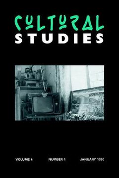 portada cultural studies: volume 4, issue 1 (en Inglés)