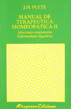 portada Manual Terapeutica Homeopat-Ii (in Spanish)