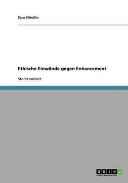 portada Ethische Einwände gegen Enhancement (German Edition)
