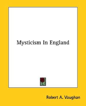 portada mysticism in england (en Inglés)