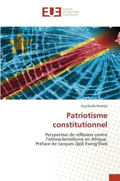 portada Patriotisme constitutionnel (en Francés)