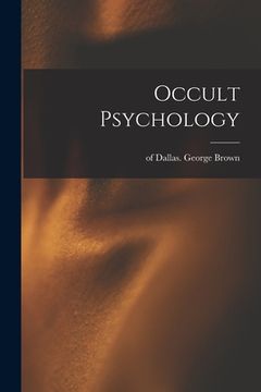 portada Occult Psychology (en Inglés)