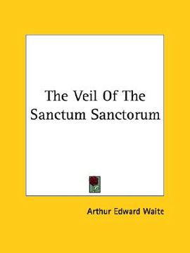 portada the veil of the sanctum sanctorum (in English)