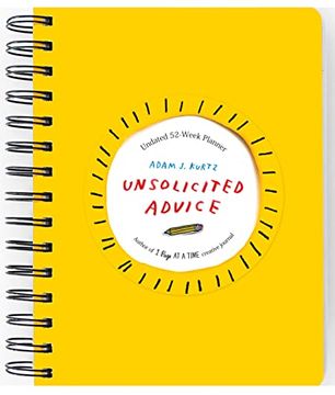 portada Unsolicited Advice Planner: Undated 52 Week Planner (in English)