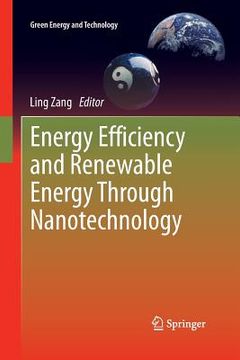 portada Energy Efficiency and Renewable Energy Through Nanotechnology (en Inglés)