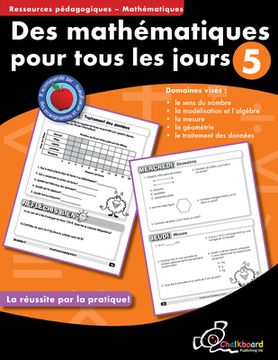 portada Des Mathematiques Pour Tous Les Jours 5 (en Inglés)