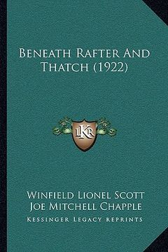 portada beneath rafter and thatch (1922) (in English)