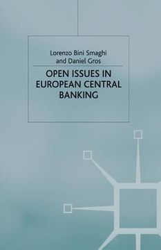 portada Open Issues in European Central Banking (en Inglés)