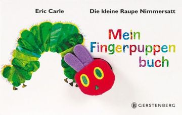 portada Die kleine Raupe Nimmersatt. Mein Fingerpuppenbuch (in German)