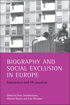 portada biography and social exclusion in europe: experiences and life journeys (en Inglés)