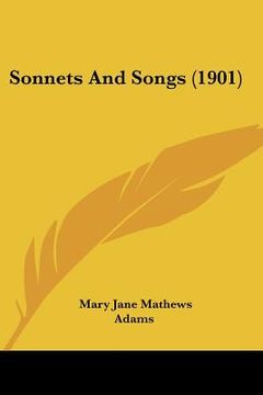 portada sonnets and songs (1901) (en Inglés)
