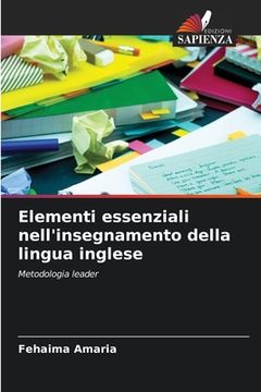 portada Elementi essenziali nell'insegnamento della lingua inglese (en Italiano)