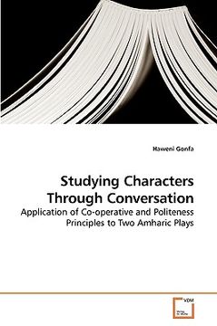portada studying characters through conversation (en Inglés)