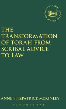 portada transformation of torah from scribal advice to law