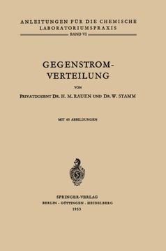 portada Gegenstrom-Verteilung (Anleitungen für die chemische Laboratoriumspraxis) (German Edition)