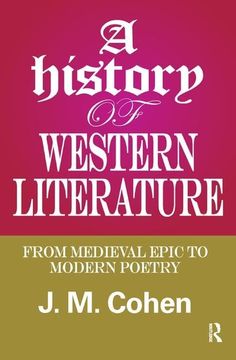 portada A History of Western Literature: From Medieval Epic to Modern Poetry (en Inglés)