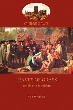 portada leaves of grass - 1855 edition (in English)