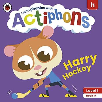 portada Actiphons Level 1 Book 17 Harry Hockey: Learn Phonics and get Active With Actiphons! (in English)