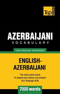 portada Azerbaijani vocabulary for English speakers - 7000 words (en Inglés)