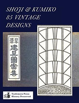 portada Shoji & Kumiko 85 Vintage Designs (en Inglés)
