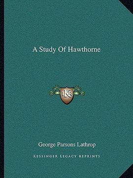 portada a study of hawthorne (en Inglés)