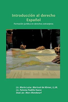 portada Introducción al Derecho Español: Formación Juridica en Derechos Extranjeros (in Spanish)