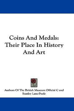 portada coins and medals: their place in history and art