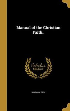 portada Manual of the Christian Faith..