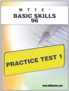 portada Mttc Basic Skills 96 Practice Test 1 (in English)