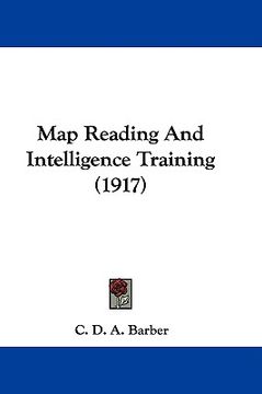 portada map reading and intelligence training (1917) (en Inglés)