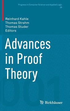 portada Advances in Proof Theory (en Inglés)