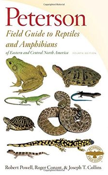 portada Peterson Field Guide To Reptiles And Amphibians Of Eastern And Central North America, Fourth Edition (peterson Field Guides)