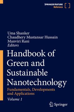 portada Handbook of Green and Sustainable Nanotechnology (in English)