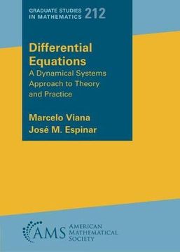 portada Differential Equations: A Dynamical Systems Approach to Theory and Practice (Graduate Studies in Mathematics) (in English)