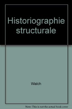 portada Historiographie structurale