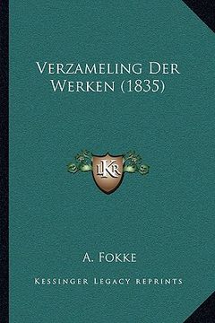 portada Verzameling Der Werken (1835)