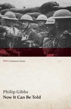 portada Now it can be Told (Wwi Centenary Series) 
