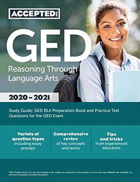 portada Ged Reasoning Through Language Arts Study Guide: Ged rla Preparation Book and Practice Test Questions for the ged Exam 