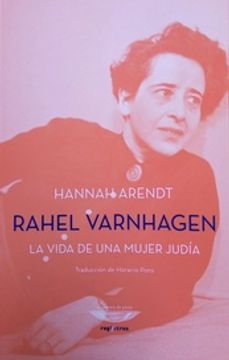 portada Rahel Varnhagen - la Vida de una Mujer Judía